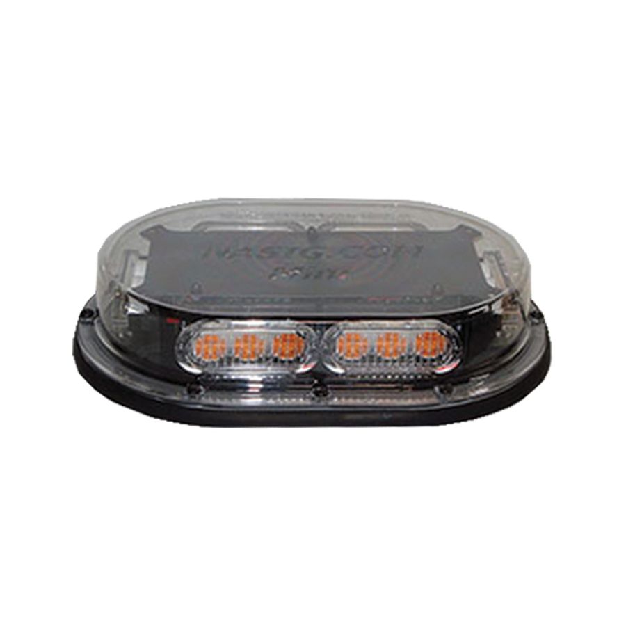 Race Sport Professional Series Mini 6-Cluster Heavy Duty LED Beacon SAE Class-1 RS-CA-MINILPM