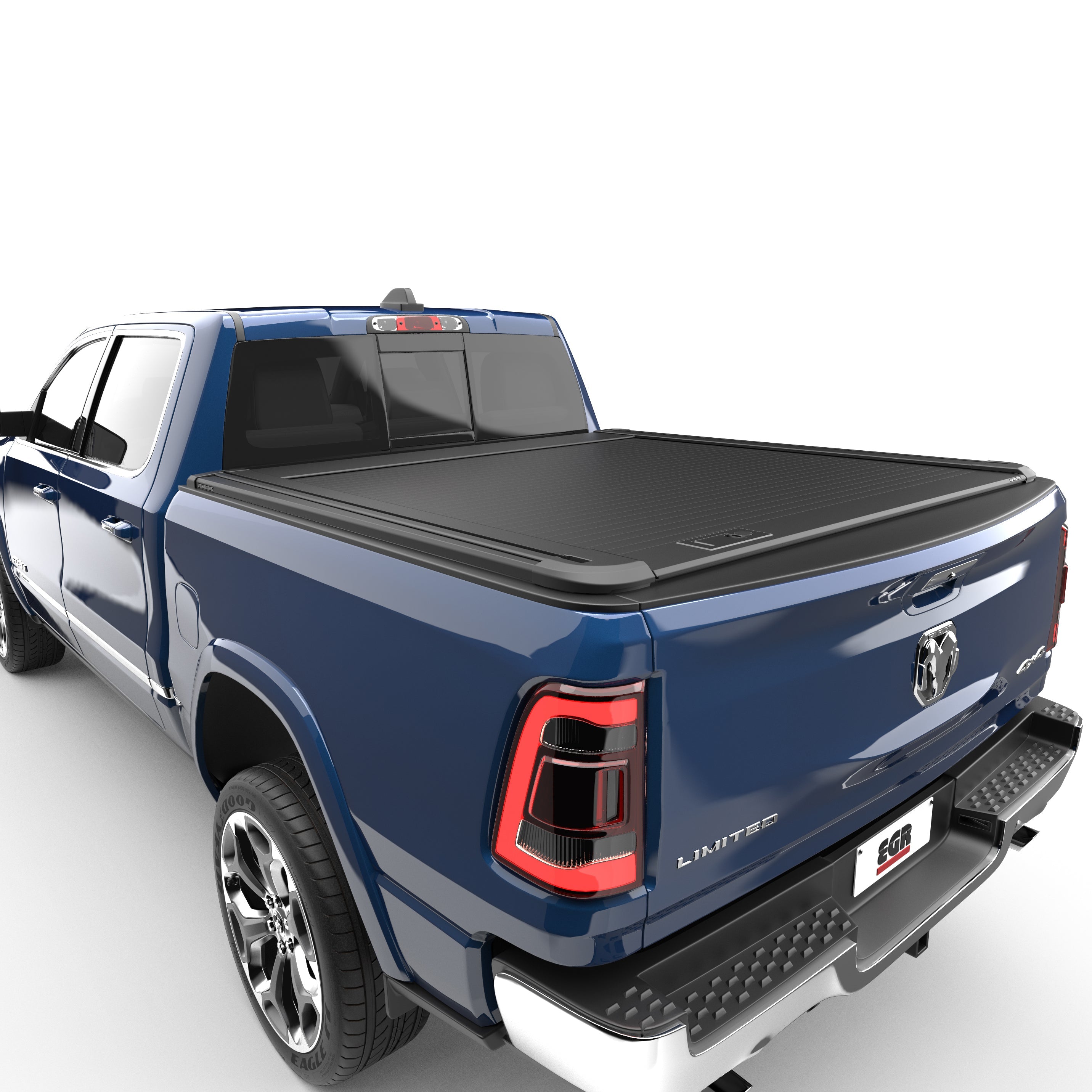 EGR 2019-2024 Dodge Ram 1500 Sport SLT SXT Crew Cab Pickup Short Box Non RamBox Rolltrac Manual Retractable Bed Cover RT038811ML