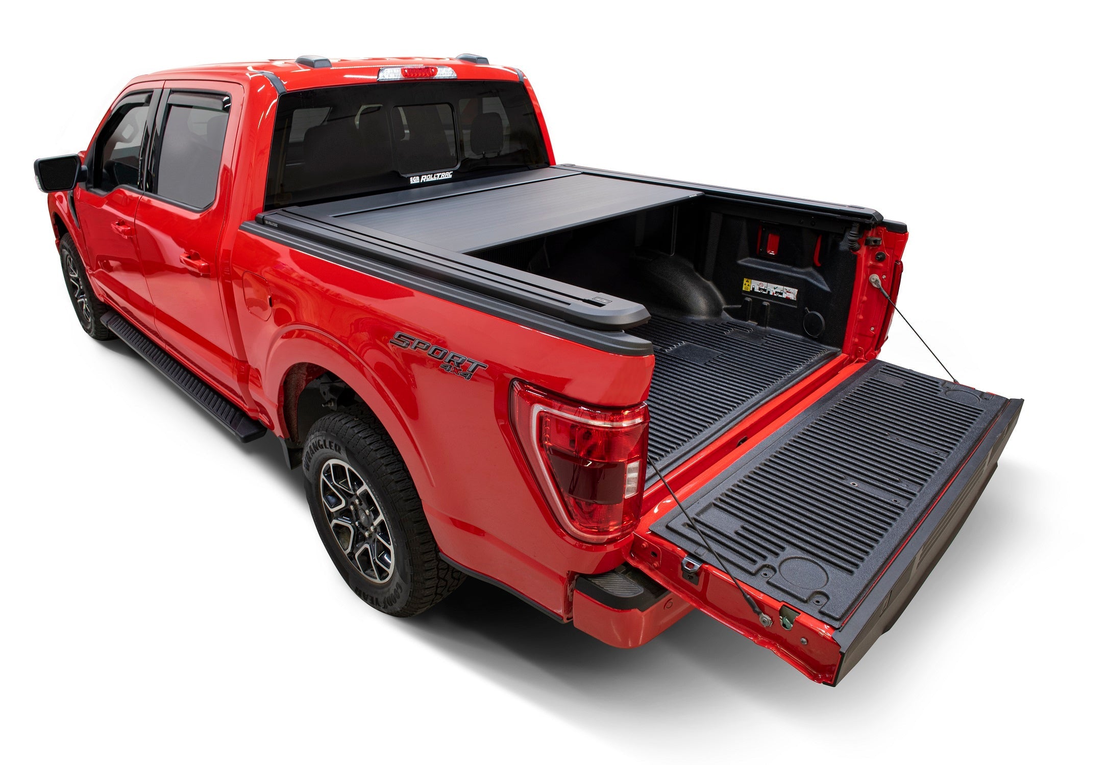 EGR 2015-2024 Ford F150 Limited Platinum King Ranch Lariat XL XLT Raptor Crew Cab Pickup 4 Door Short Box Rolltrac Electric Retractable Bed Cover RT038812E