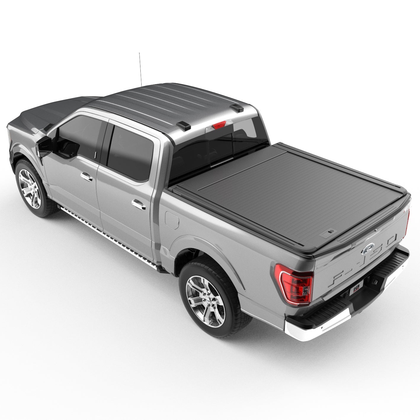 EGR 2015-2024 Ford F150 Limited Platinum King Ranch Lariat XL XLT Raptor Crew Cab Pickup 4 Door Short Box Rolltrac Manual Retractable Bed Cover RT038812ML