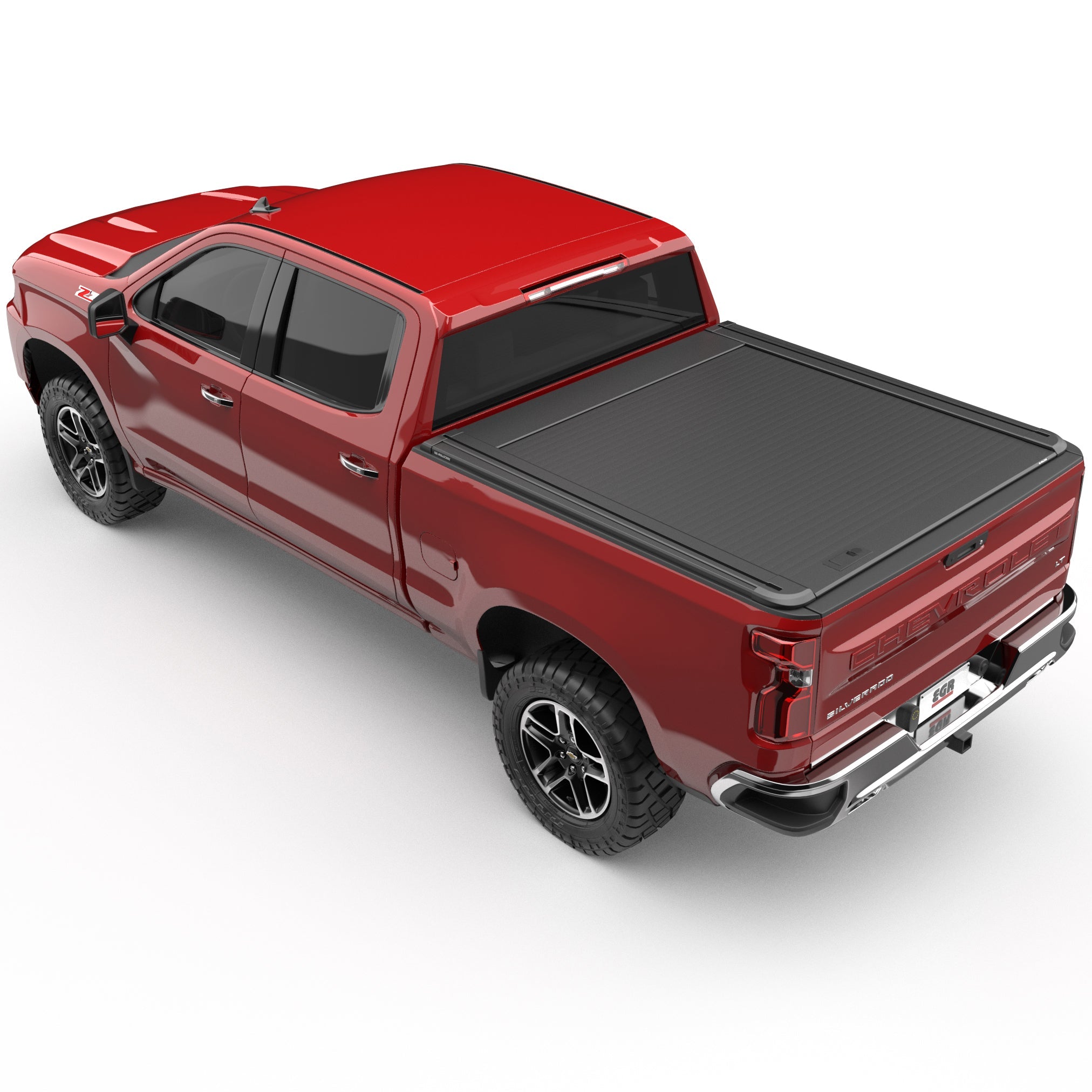 EGR 2019-2024 Chevrolet Silverado 1500 GMC Sierra 1500 Short Box Non HD Rolltrac Power Retractable Bed Cover RT039603ML