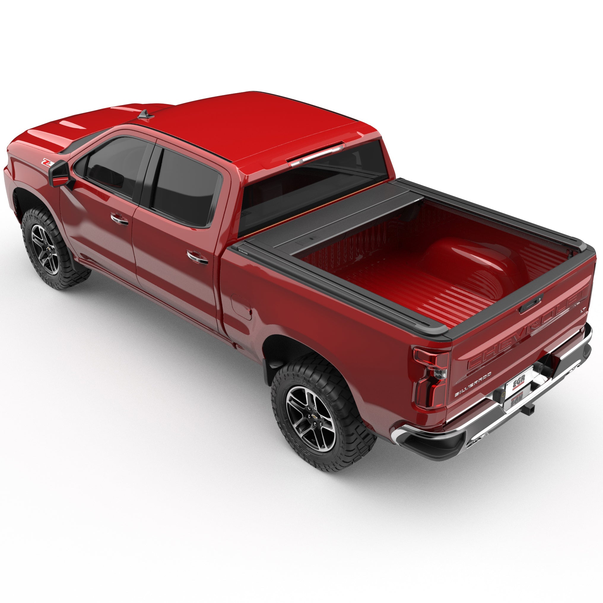 EGR 2019-2024 Chevrolet Silverado 1500 GMC Sierra 1500 Short Box Non HD Rolltrac Power Retractable Bed Cover RT039603ML