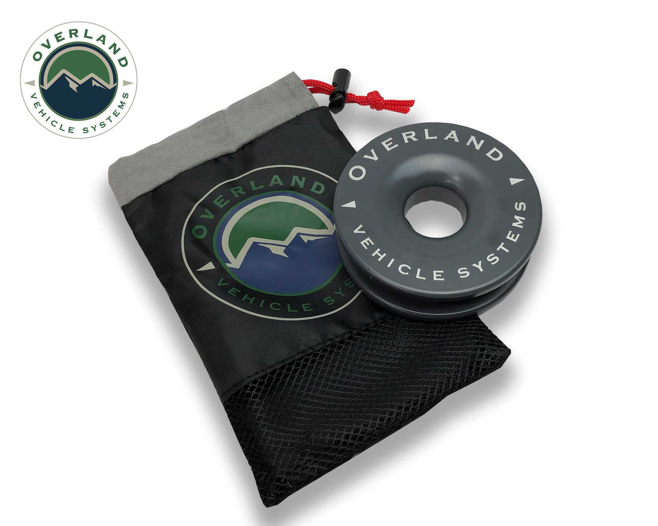 OVS Recovery Ring 4" 41,000 Lb. Gray With Storage Bag Universal 19230003