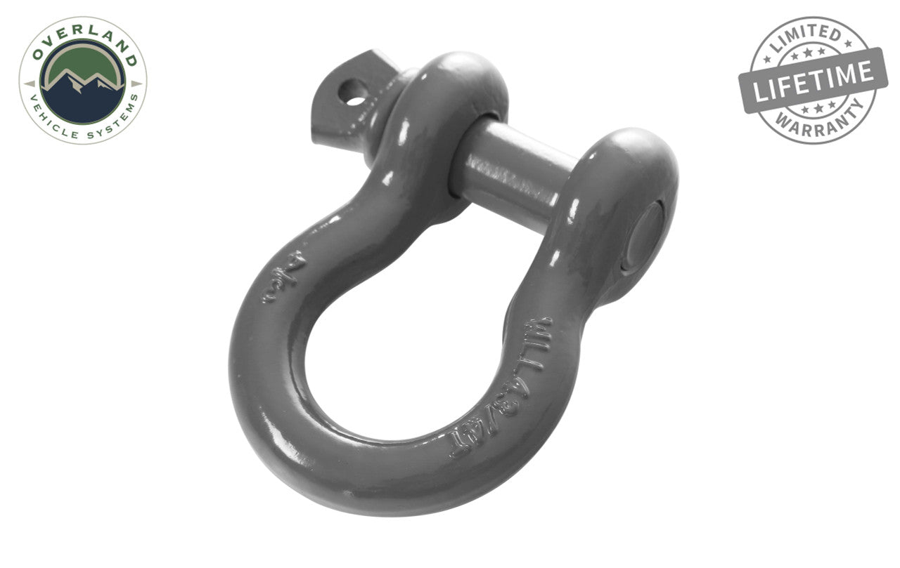 OVS Recovery Shackle 3/4" 4.75 Ton Gray Universal 19019903