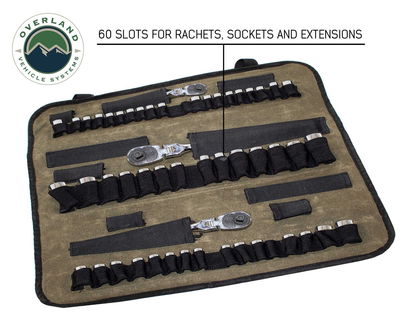 OVS Rolled Bag Socket Organizer With Handle And Straps #16 Waxed Canvas Universal 21089941