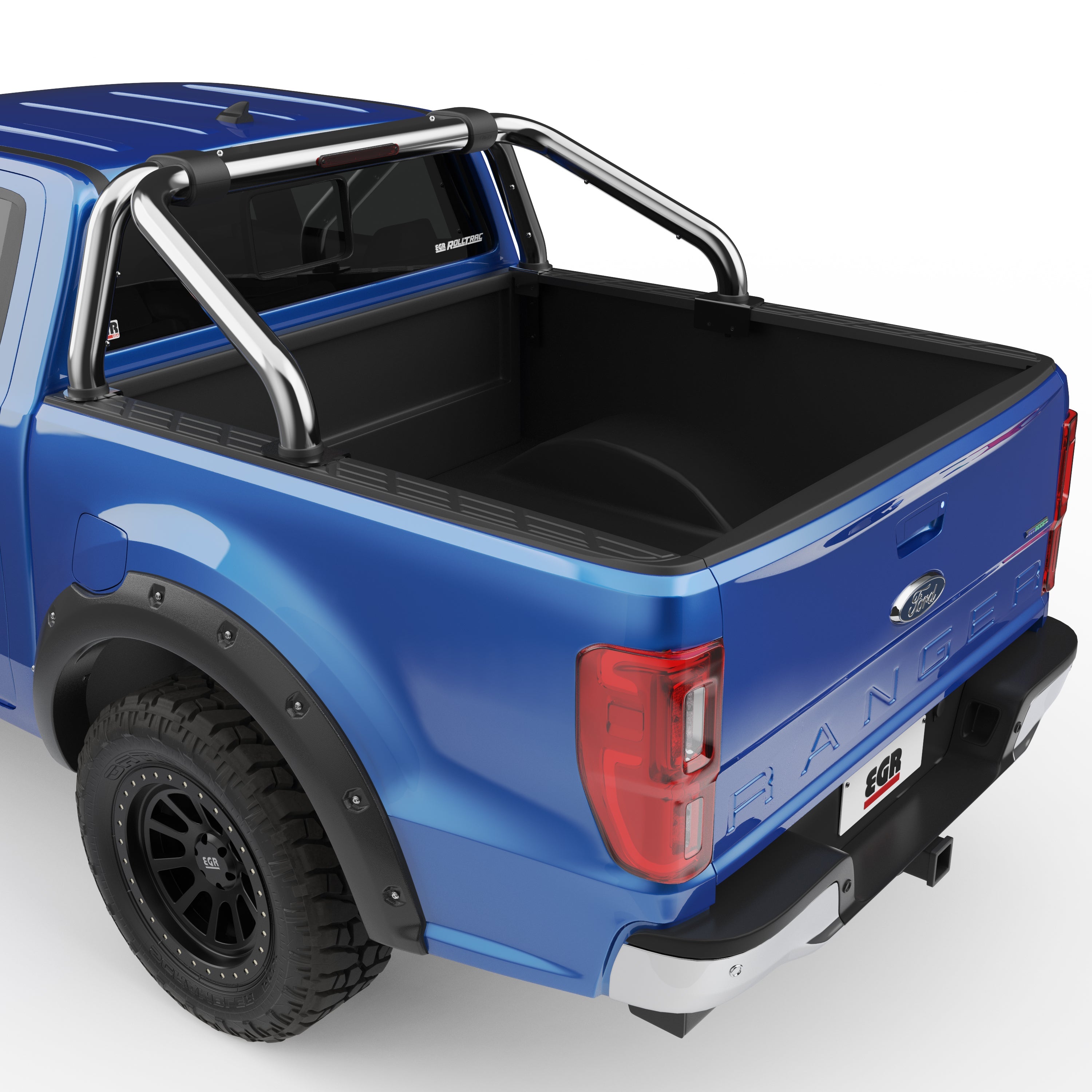 EGR 2019-2023 Ford Ranger XL XLT Lariat Extended Cab Crew Cab Pickup S-Series Polished Stainless Sports Bar SBAR0111