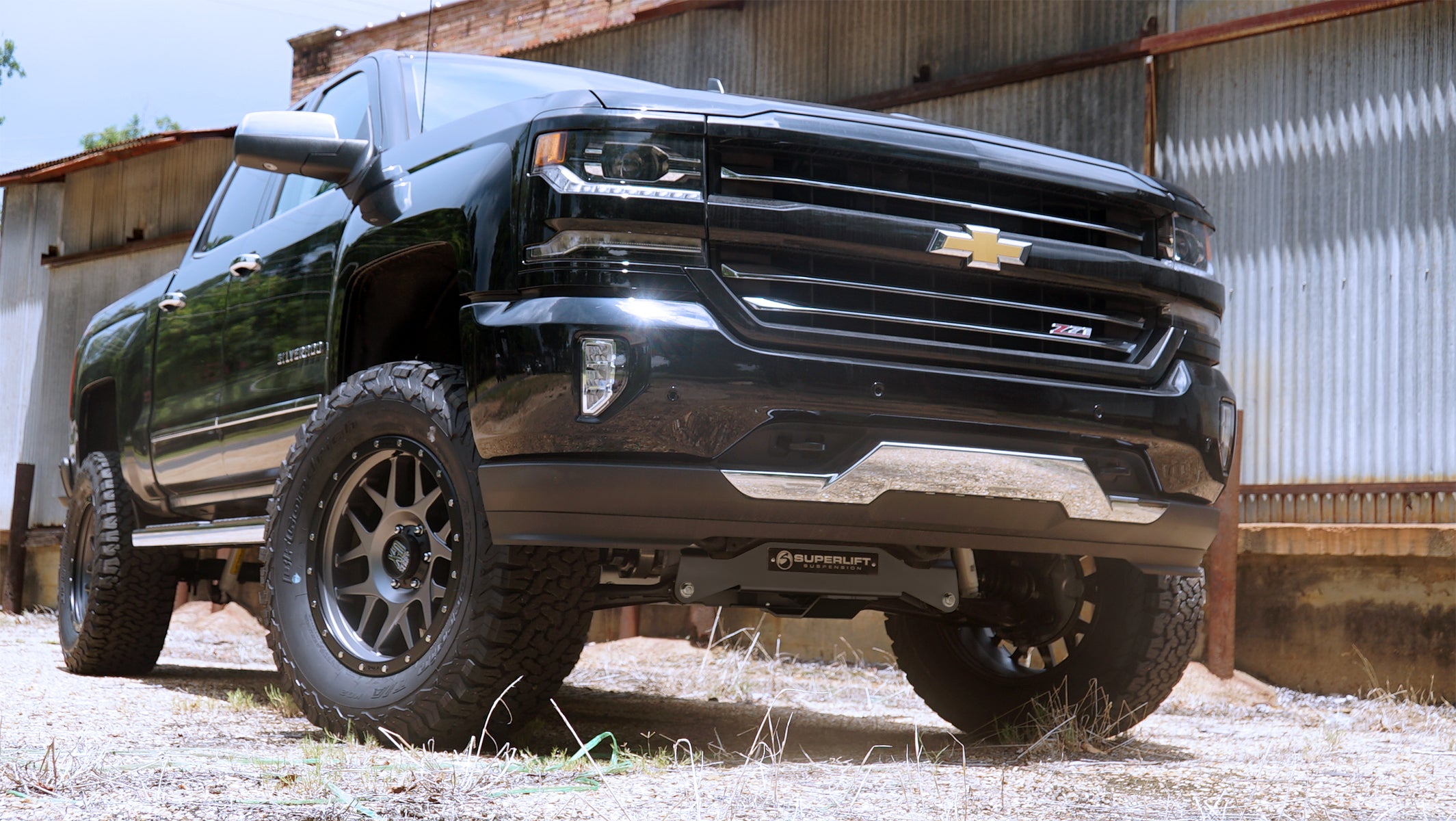SUPERLIFT 2014-2016 Chevrolet Silverado GMC Sierra 1500 4WD 6.5" Cast Steel A-Arms Suspension Lift Kit With Bilstein Shocks K160B