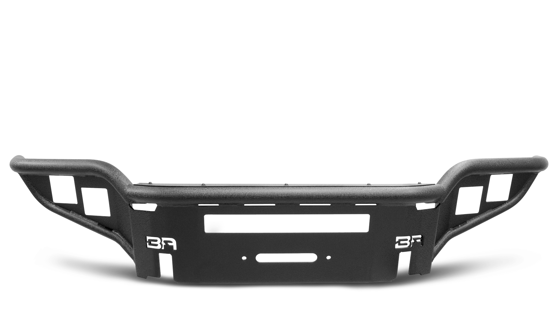 Body Armor 2016-2023 Toyota Tacoma Desert Series Front Winch Bumper Black TC-19337