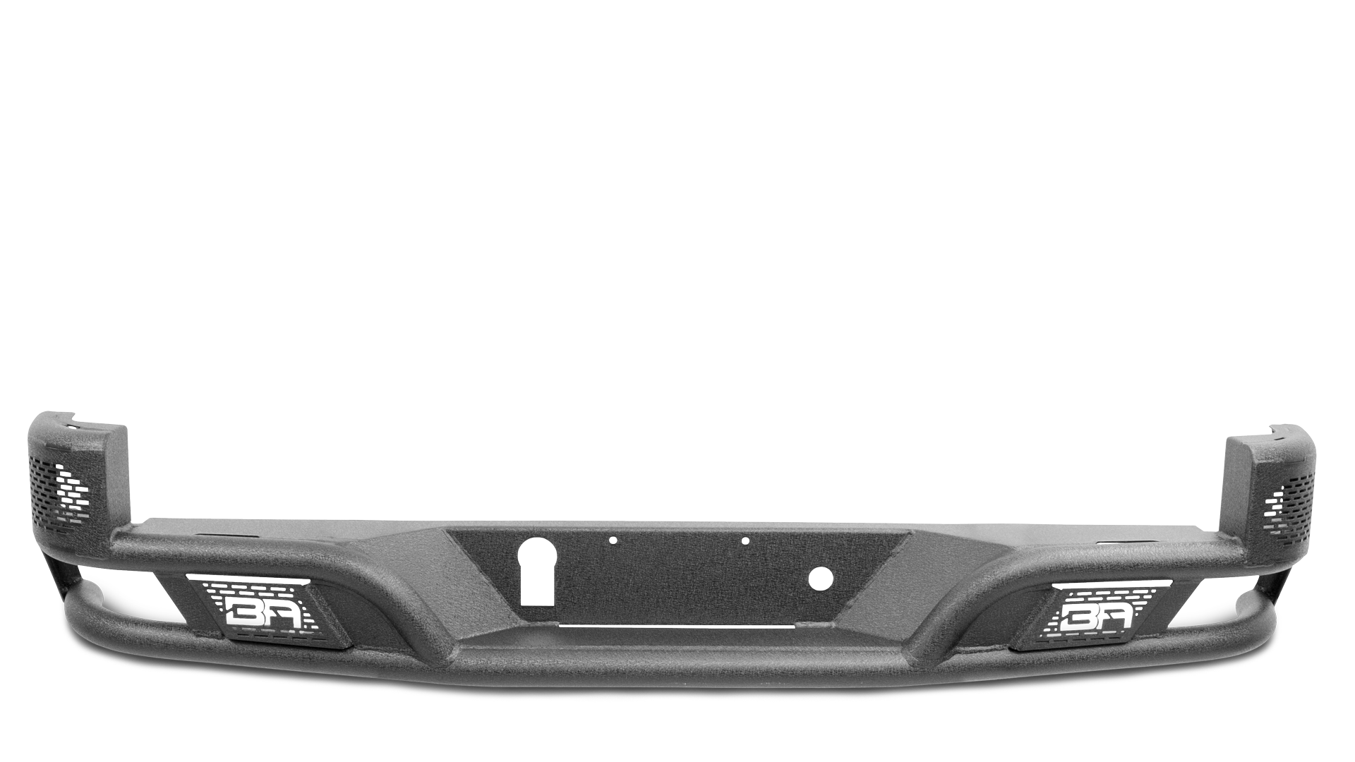 Body Armor 2016-2023 Toyota Tacoma Desert Series Rear Bumper Black TC-2962