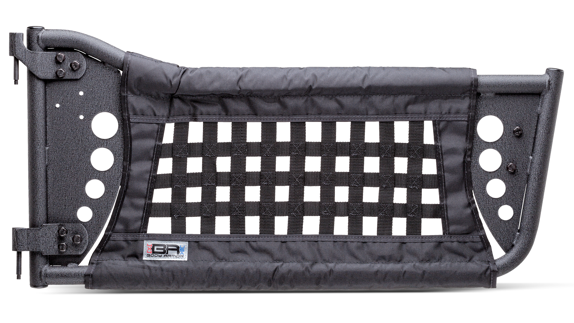 Body Armor 1997-2006 Jeep Wrangler Traildoors Gen 3 Front Pair Black TJ-6137
