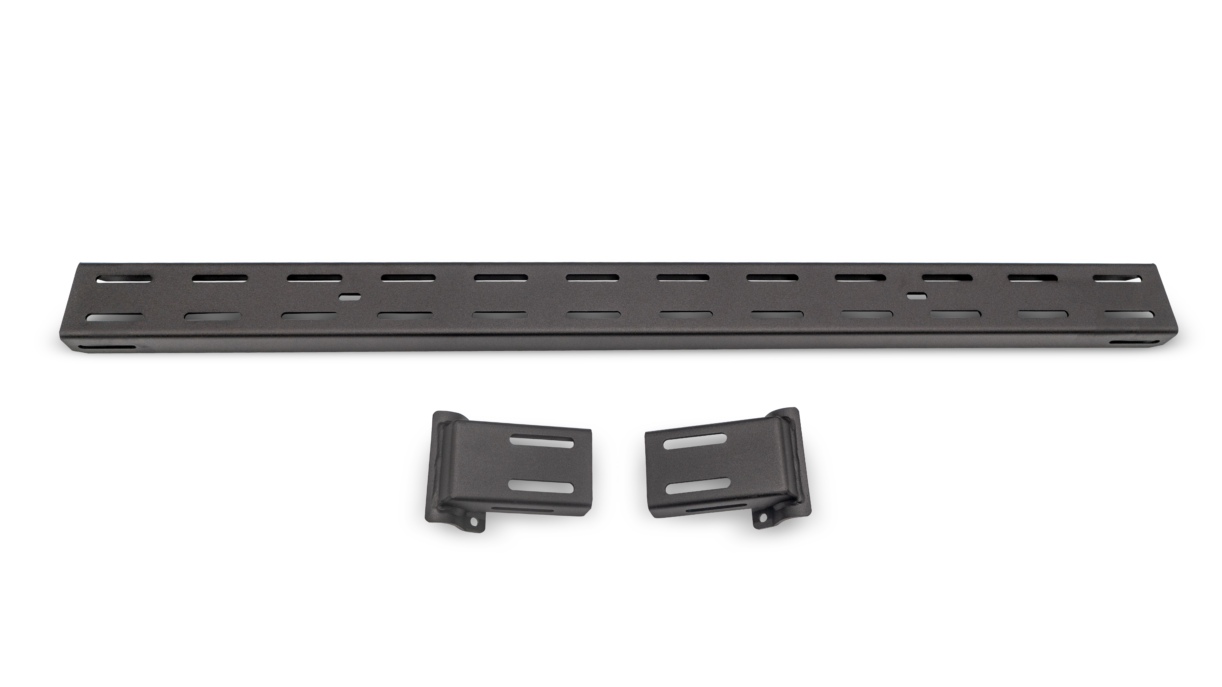 Body Armor Universal Overland Rack Cross Bars Tk-6125 Full Size Light Texture Black TK-6125-CRSBAR