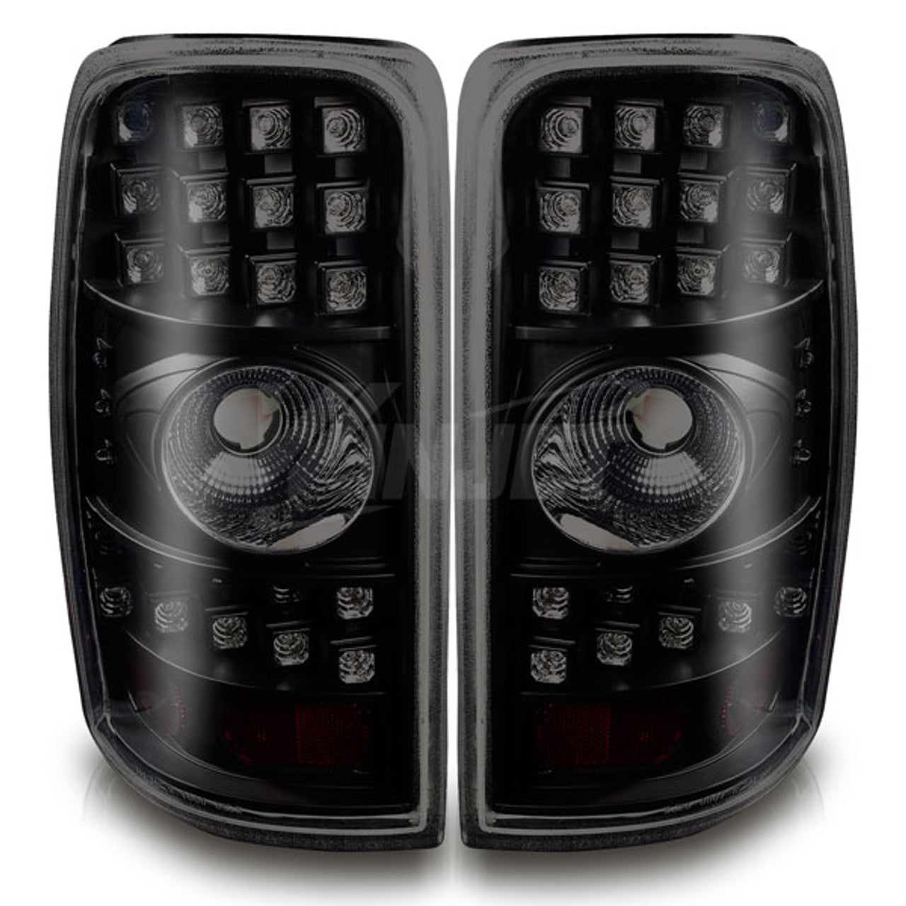 Winjet 2000-2006 Chevrolet Suburban Tahoe 2000-2006 GMC Yukon LED Tail Light Black Smoke CTWJ-0007-BS