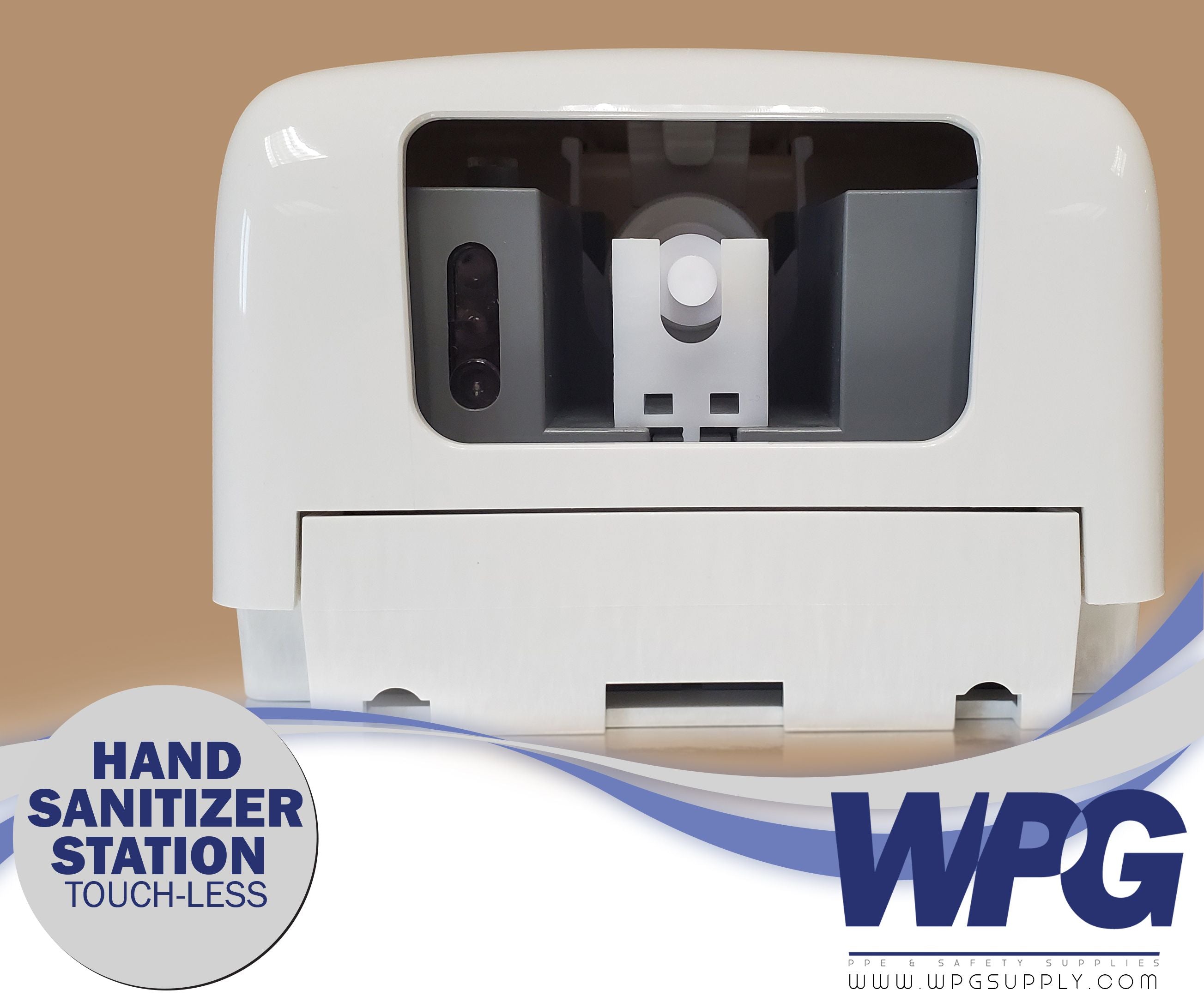 Race Sport New Wall Mount 1200ml Liquid Spray Pump Automatic Hand Sanitizer Battery or DC Powered Options WPG00071SP