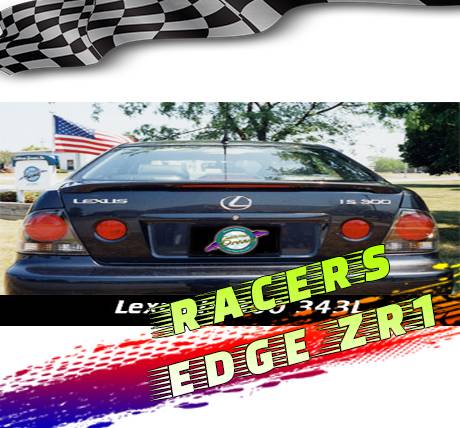 RacersEdgeZR1 2000-2004 Lexus IS 300 OE Style ABS Spoilers RE343L-0