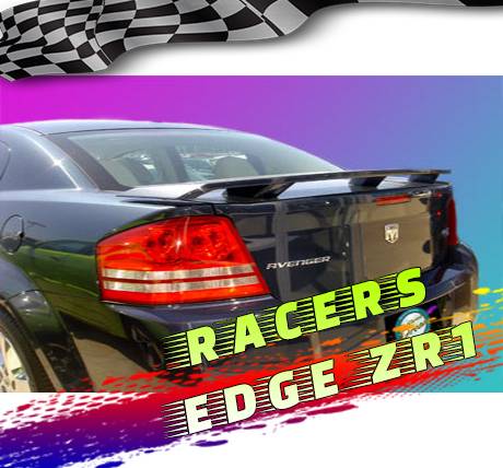RacersEdgeZR1 2008-2014 Dodge Avenger OE Style ABS Spoilers RE803N-2