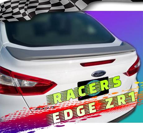 RacersEdgeZR1 2012-2014 Ford Focus OE Style ABS Spoilers RE212N-0
