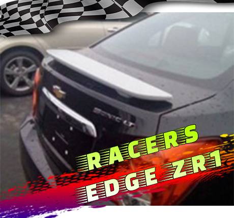 RacersEdgeZR1 2012-2015 Chevrolet Sonic Custom Style ABS Spoilers RE508N-5