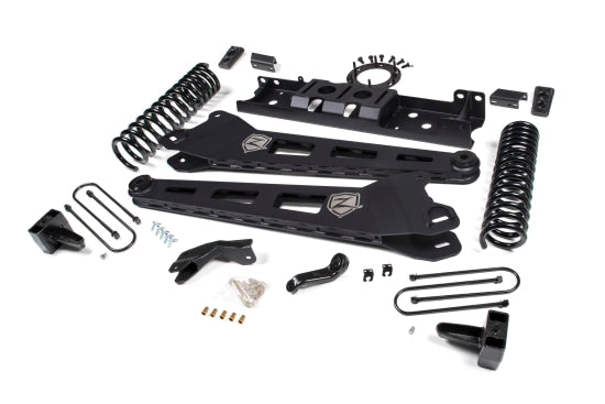 Zone OffRoad 2019-2022 Dodge Ram 3500 Gas Radius Arm 5.5in Front 5in Rear Block w/o Overload 6-Bolt T-Case ZOND121