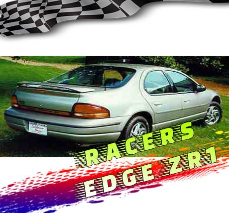 RacersEdgeZR1 1996-2000 Dodge Stratus Custom Style ABS Spoilers RE10N ...