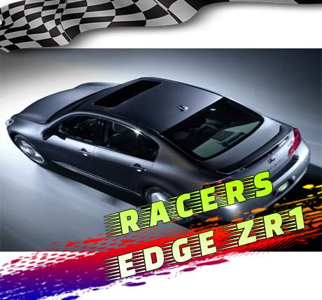 RacersEdgeZR1 2007-2010 Infiniti G35 4dr OE Style ABS Spoilers RE762L-1