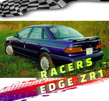 RacersEdgeZR1 1995 Ford Taurus Custom Style ABS Spoilers RE3L-20