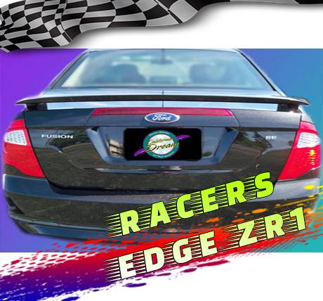 RacersEdgeZR1 2010-2012 Ford Fusion Custom Style ABS Spoilers RE603N-3