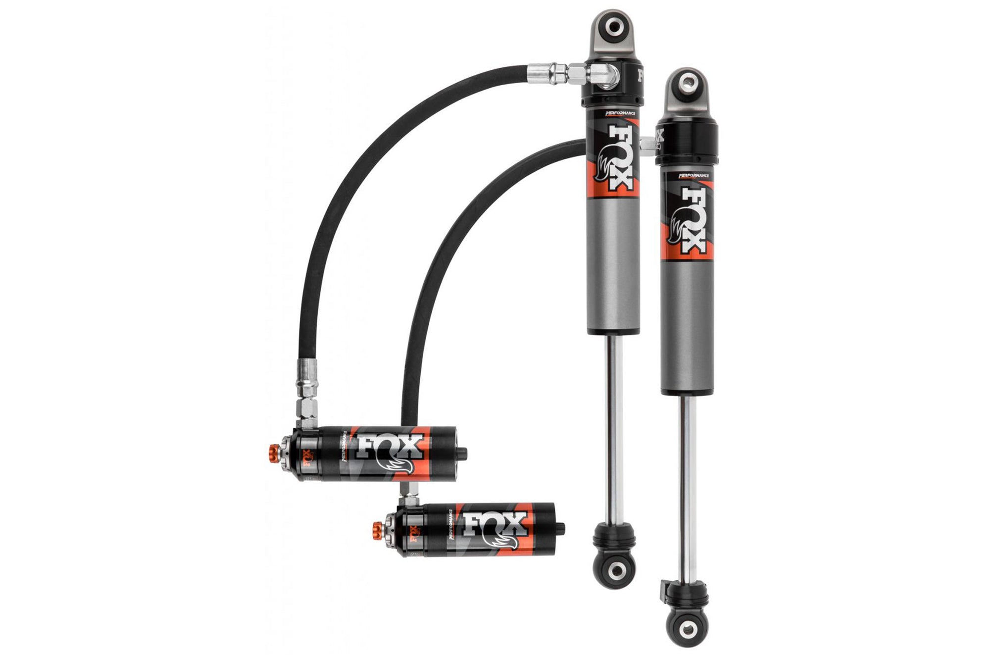 JKS 2018-2024 Jeep Wrangler JL FOX 2.5 Series Performance 3.5-4" Lift With DSC Adjustable Elite Reservoir Front Shocks Kit FOX88326051