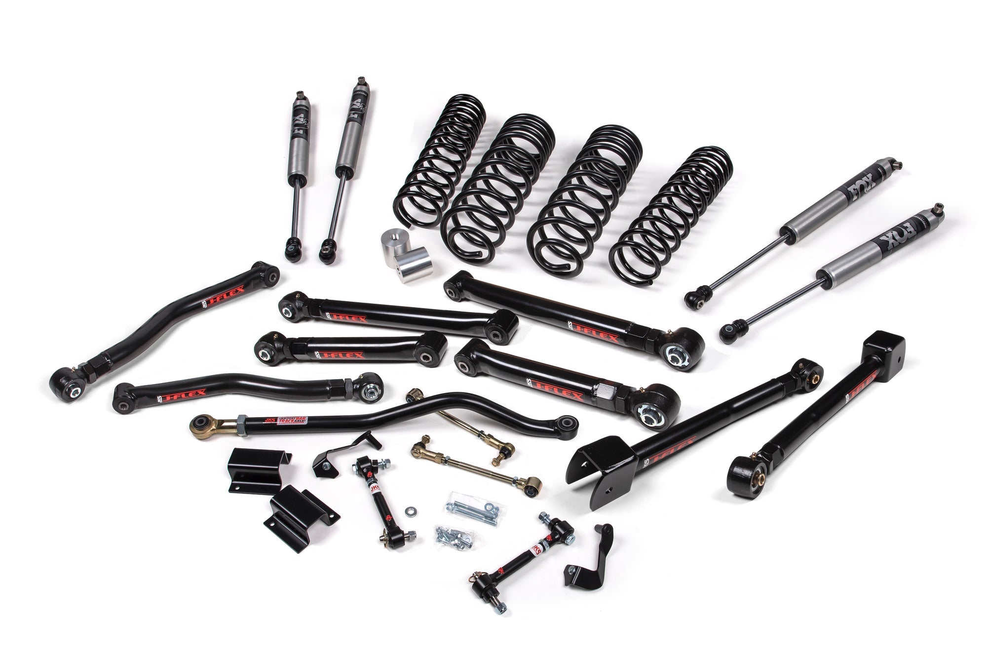 JKS 2020-2023 Jeep Gladiator JT J-Krawl 3-3.5" Front 1.5-2" Rear Lift Kit with Fox 2.5 Performance Series Shocks JSPEC171PS