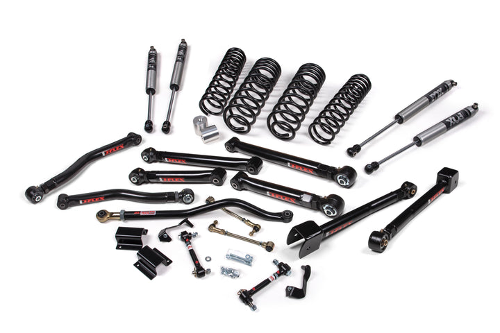 JKS 2020-2023 Jeep Gladiator JT 3.5" Front 2" Rear Lift Kit J-Krawl Fox Performance 2.0 Shocks JSPEC171KFP