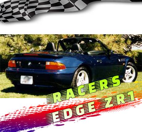 RacersEdgeZR1 1996-1999 BMW Z-3 Custom Style ABS Spoilers RE11L2-3