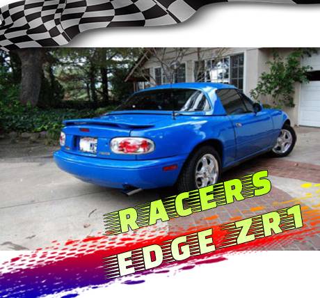 RacersEdgeZR1 1990-1997 Mazda Miata Custom Style ABS Spoilers RE11N-0