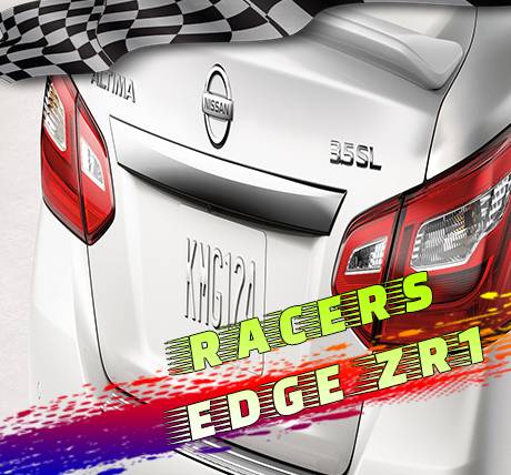 RacersEdgeZR1 2016-2017 Nissan Altima 4dr OE Style ABS Spoilers RE605L-0