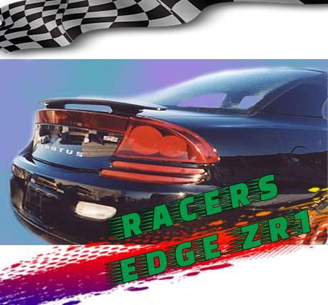 RacersEdgeZR1 2001-2005 Dodge Stratus 2dr Custom Style ABS Spoilers RE10N-11