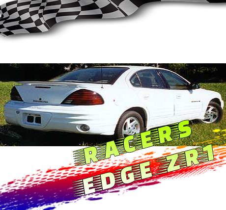 RacerEdgeZR1 1999-2005 Pontiac Grand AM Custom Style ABS Spoilers RE98N-9