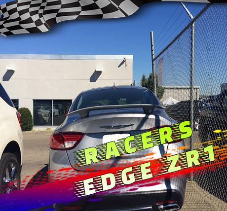 RacersEdgeZR1 2015-2016 Chrysler 200 Custom Style ABS Spoilers RE507N-4