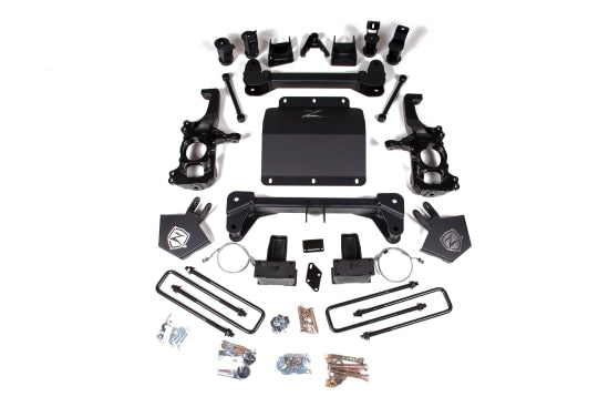 Zone OffRoad 2020-2023 Chevrolet GMC Silverado Sierra 2500 3500 HD 5in Suspension System with Overload ZONC50