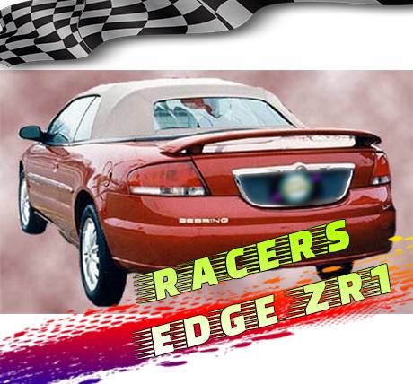 RacersEdgeZR1 2001-2006 Chrysler Sebring Conv Custom Style ABS Spoilers RE76L2-3