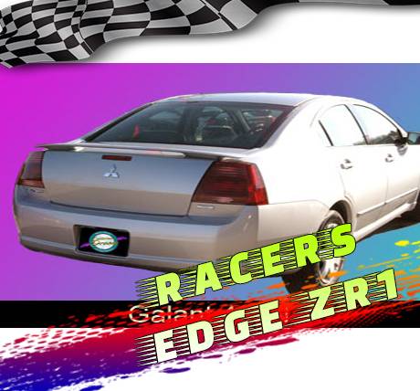 RacersEdgeZR1 2004-2008 Mitsubishi Galant Custom Style ABS Spoilers RE432N-0