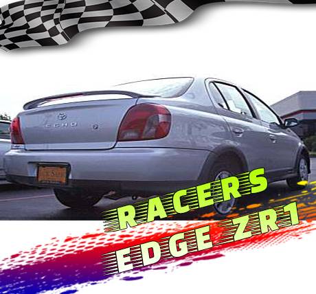 RacerEdgeZR1 2000-2002 Toyota Echo Custom Style ABS Spoilers RE14LM-2