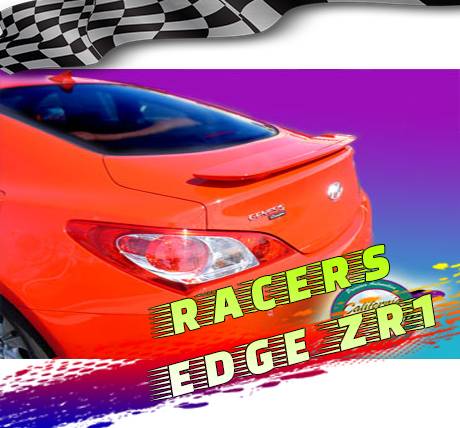RacersEdgeZR1 2010-2016 Hyundai Genesis Coupe Custom Style ABS Spoilers RE508N-9