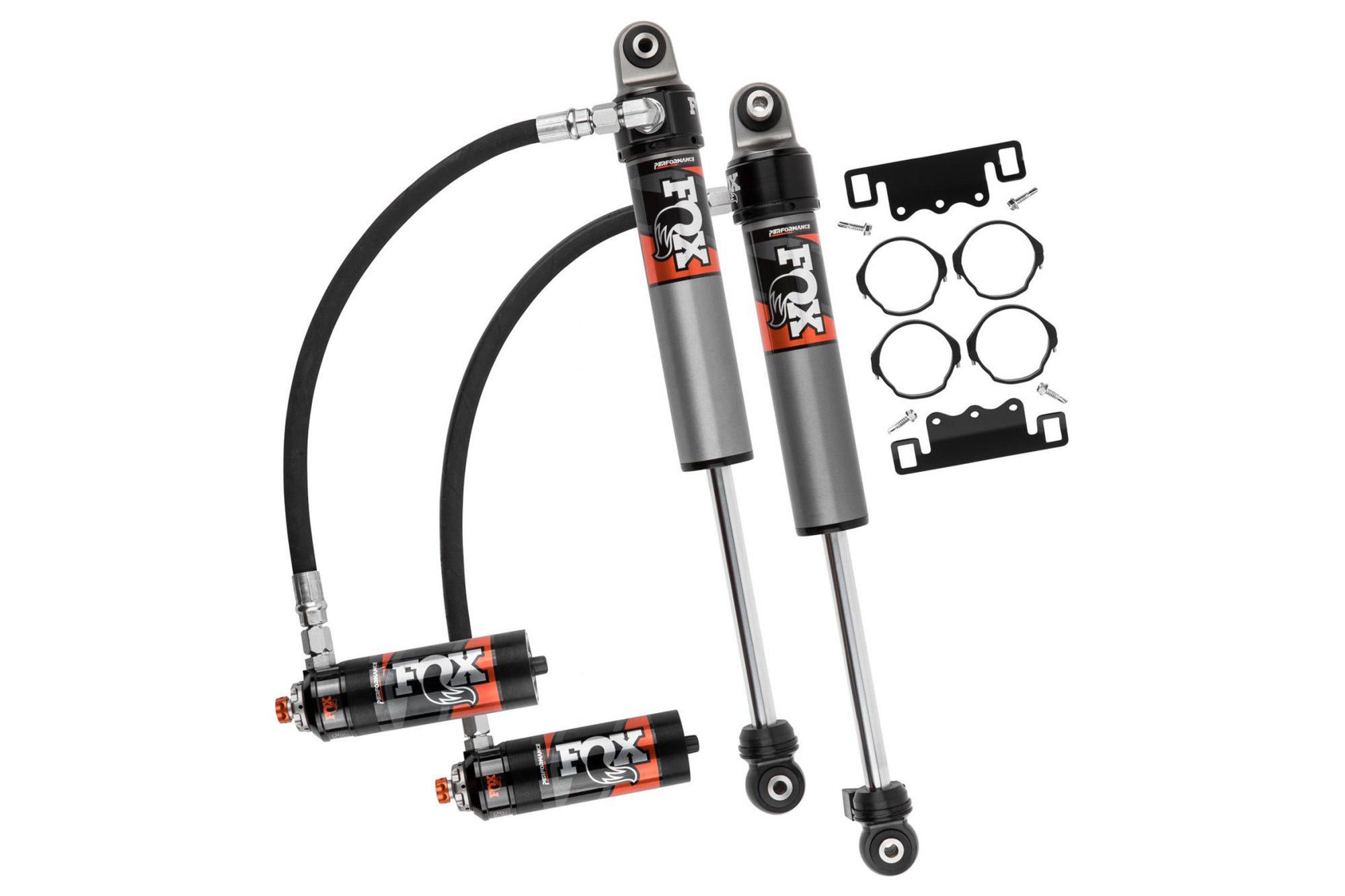 JKS 2018-2024 Jeep Wrangler JL FOX 2.5 Series Performance Elite Reservoir 2-3" Lift With DSC Adjustable Front Shocks Kit FOX88326050