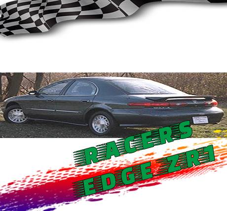 RacersEdgeZR1 1995 Mercury Sable Custom Style ABS Spoilers RE3L-36
