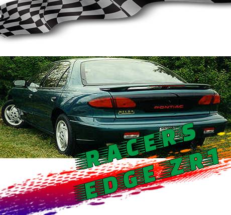 RacerEdgeZR1 1995-2002 Pontiac Sunfire 4DR Custom Style ABS Spoilers RE11L2-2