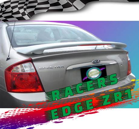 RacersEdgeZR1 2000-2004 KIA Spectra 4dr Custom Style ABS Spoilers RE162L-17