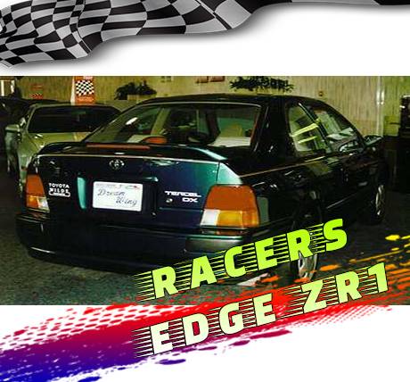 RacerEdgeZR1 1997-1999 Toyota Tercel 4DR Custom Style ABS Spoilers RE14LM-3