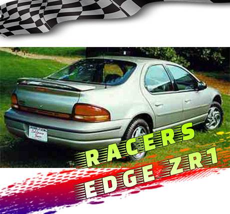 RacerEdgeZR1 1999-2007 Volvo S40 Custom Style ABS Spoilers RE10N-2
