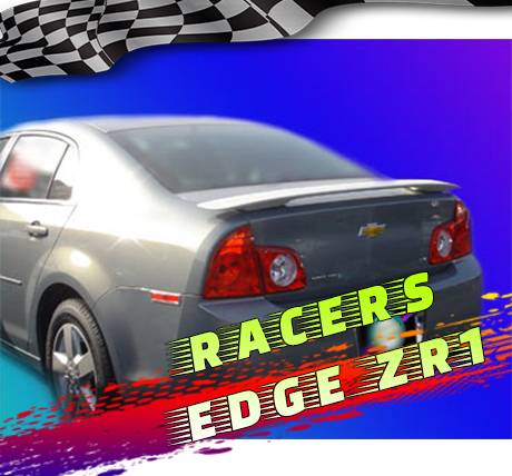RacersEdgeZR1 2008-2012 Chevrolet Malibu Custom Style ABS Spoilers RE432N-4