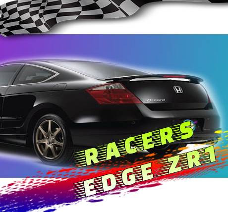 RacersEdgeZR1 2008-2012 Honda Accord 2Dr OE Style ABS Spoilers RE802L-2