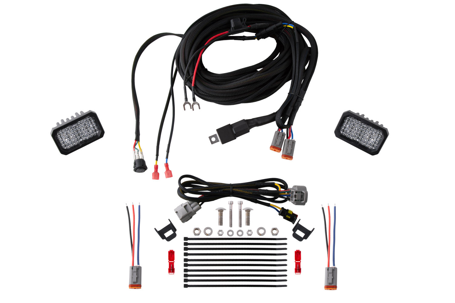 Diode Dynamics 2005-2015 Toyota Tacoma Stage Series Reverse C2 Sport Light Kit DD7156