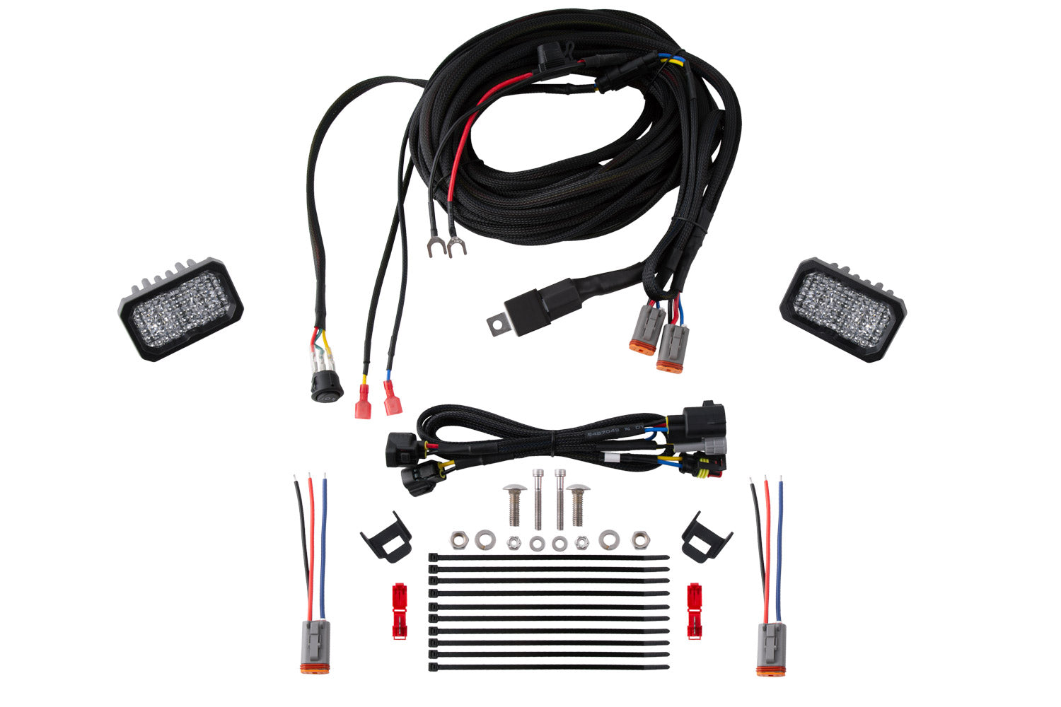 Diode Dynamics 2016-2021 Toyota Tacoma Stage Series Reverse C2 Pro Light Kit DD7162